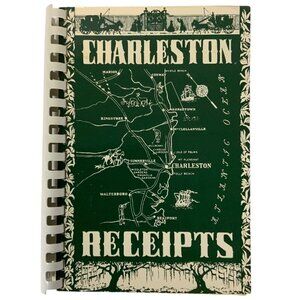 Charleston SC Receipts Junior League Cookbook 1986 Spiral Bound 25th Printing